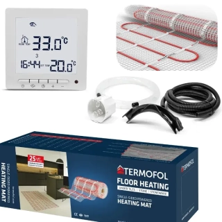 H2-Topná rohož (instalační set) 3m2 výkon 450W